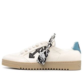 Buty Dunk Low z łączonymi sznurowadłami „White Blue Tan”