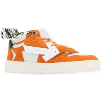 Buty sportowe białe/pomarańczowe