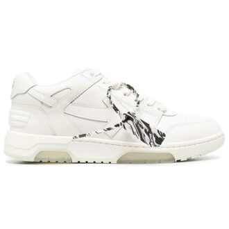 Buty sportowe z niską cholewką Out Of Office, białe