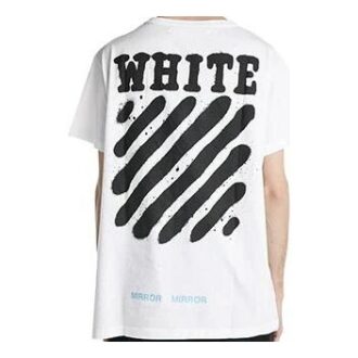 C/O VIRGIL ABLOH Koszulka z krótkim rękawem Biała