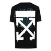 C/O Virgil Abloh Męskie czarne Fibonacci Dripping Arrows Slim