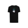 C/O Virgil Abloh Męskie czarne Fibonacci Dripping Arrows Slim