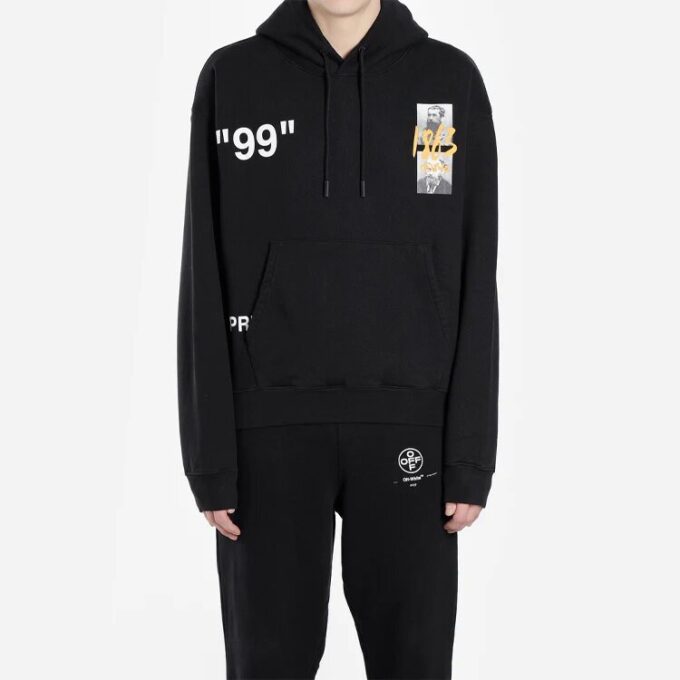 C/O Virgil Abloh Męskie czarne letnie