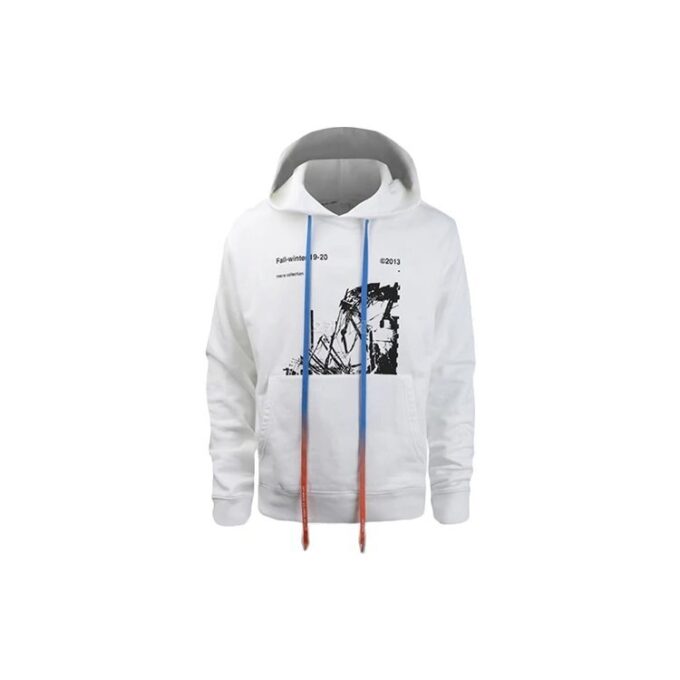 c/o Virgil Abloh Męskie Ruined Factory Slim Białe