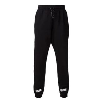 Casualowe długie spodnie unisex, czarne
