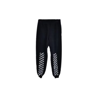 Casualowe długie spodnie unisex, czarne