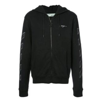 COVIRGIL ABLOH Nadruk Męskie Normalny rozmiar Czarny