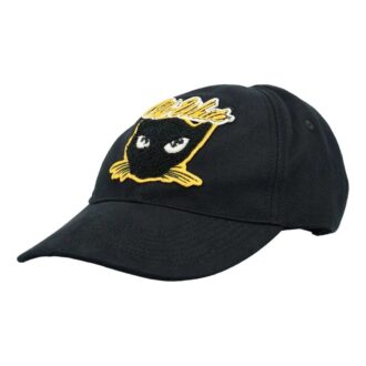 Czapka baseballowa Cat Varsity z gabardyny „Czarna”