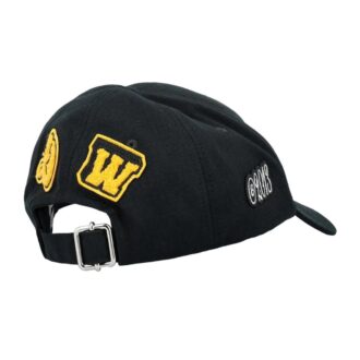 Czapka baseballowa Cat Varsity z gabardyny „Czarna”
