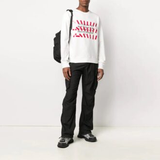 Czarne spodnie cargo Off-White z logo z kolekcji SS21 dla mężczyzn