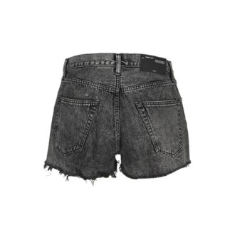 Czarne szorty Denim Off-White z logo