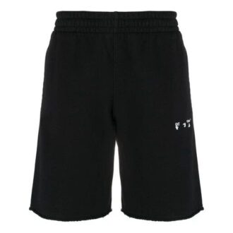 Czarne szorty sportowe z logo SS21