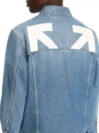 Denim kurtka skateboardowa Half Arrow