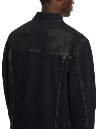 Denim kurtka skateboardowa Half Arrow