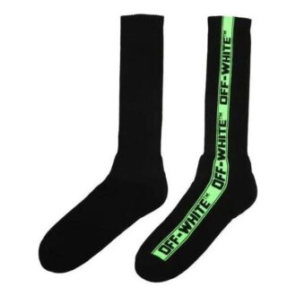 Fluorescencyjne skarpety Industrial Belt „Black Green”