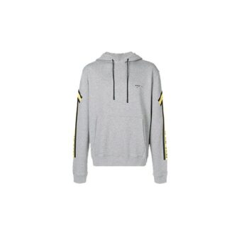 Fw18 Sweter Arrows o normalnym kroju „Grey Yellow”