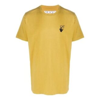 FW20 Męska koszulka z krótkim rękawem i okrągłym dekoltem z logo Arrows