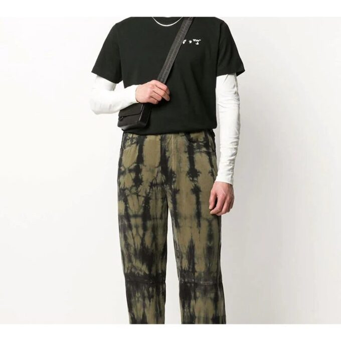 FW20 Nadruk z logo Wersja standardowa Męskie Czarne