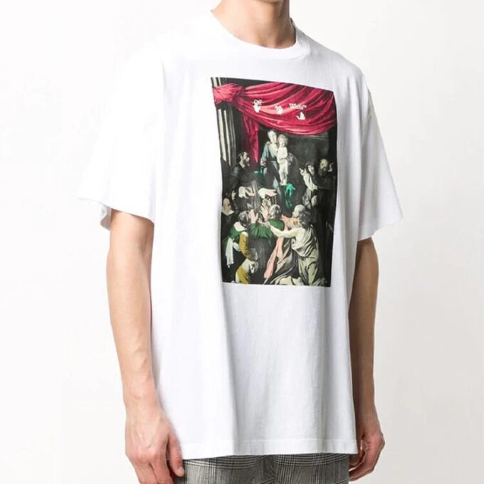 FW20 Oversize z motywem obrazu Caravaggio