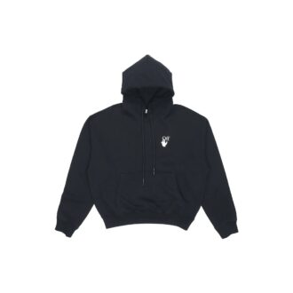 FW20 Painting Arrow Bluza z kapturem męska Czarna