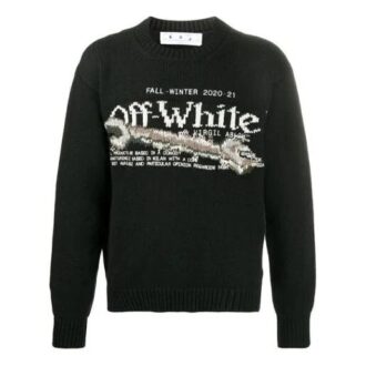 FW20 Sweter męski Pascal Tool, czarny