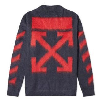 FW20 Sweter męski z motywem Arrows, szary