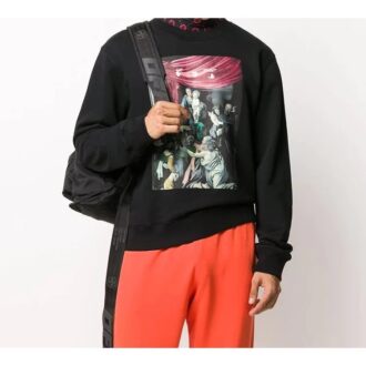 FW20 Sweter z motywem obrazu Caravaggio