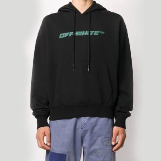FW20 Trellis Worker Bluza z kapturem dla mężczyzn, czarna