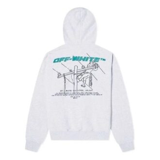 FW20 Trellis Worker Bluza z kapturem dla mężczyzn, szara