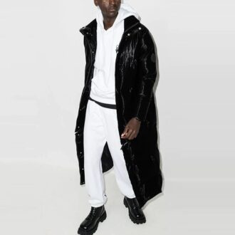 FW21 bluza z kapturem, wersja z długim rękawem, biała