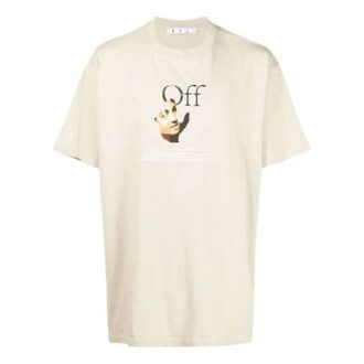 FW21 Bluza z okrągłym dekoltem i zabawnym nadrukiem logo, luźny krój, brązowa
