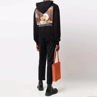 FW21 Caravaggio Painting Jednolity kolor Wersja standardowa Czarny