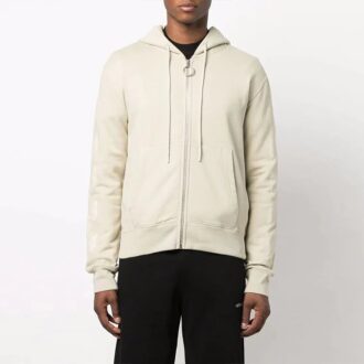FW21 Logo Arrow Zipper wersja standardowa beżowa