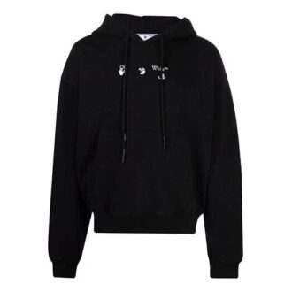 FW21 Melting Arrow Logo Print Sports Men’s Black
