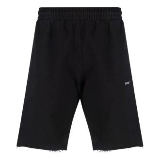 FW21 Szorty sportowe z nadrukiem strzałek, wersja czarna