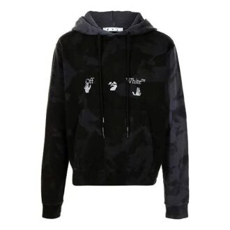 FW21 Tie Dye Alphabet Pattern Version Czarny FW21 Tie Dye Alphabet Pattern Version Czarny