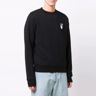 FW21 Wersja z logo i wzorem strzałek, czarna FW21 Wersja z logo i wzorem strzałek, czarna
