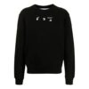 FW21 z nadrukiem logo, luźny krój, czarna