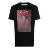 Koszulka z krótkim rękawem i nadrukiem Caravaggio „Czarna”