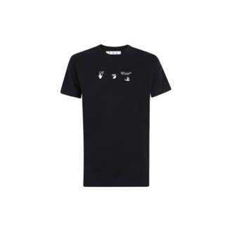 Męskie SS21 Peace Worldwide Cotton Czarne