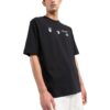 Off-White Męska koszulka z krótkim rękawem i okrągłym dekoltem z nadrukiem logo FW22, czarna