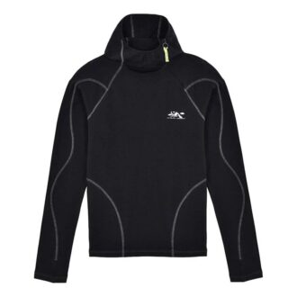Off-White Męskie bawełniane z nadrukiem logo, czarne