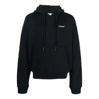Off-White Męskie SS22 Logo Czarne