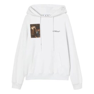 Off-White Męskie SS22 Nadruk Białe