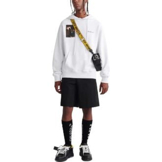 Off-White Męskie SS22 Nadruk Białe