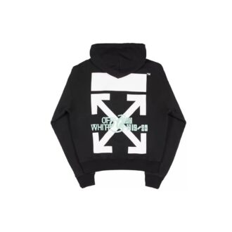 Off-White Męskie wzorzyste czarne