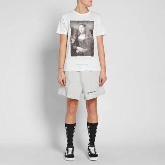 Off-White x Champion Męskie Jasnoszare