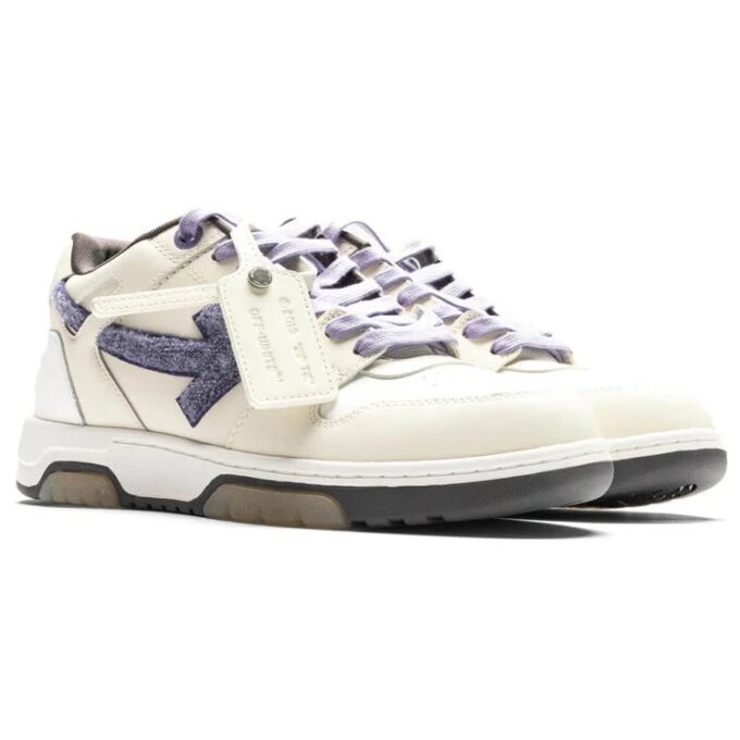 Out Of Office College Off – niskie Sneakersy „White Purple”