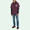 Sznurowane Luźne Unisex Fioletowo-czerwone
