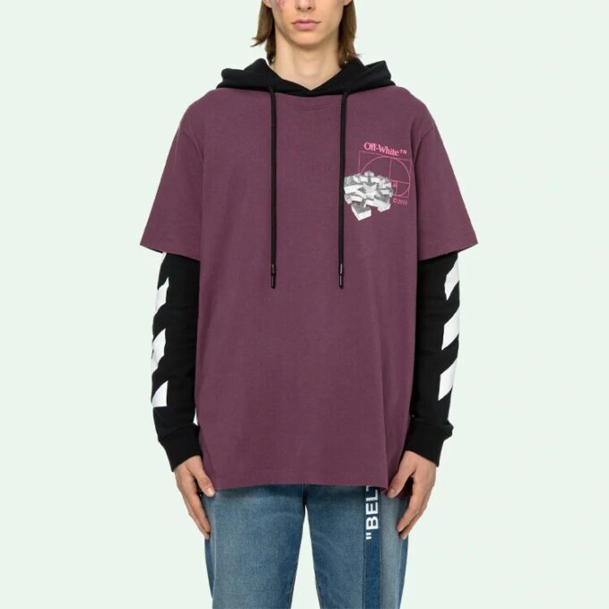Sznurowane Luźne Unisex Fioletowo-czerwone
